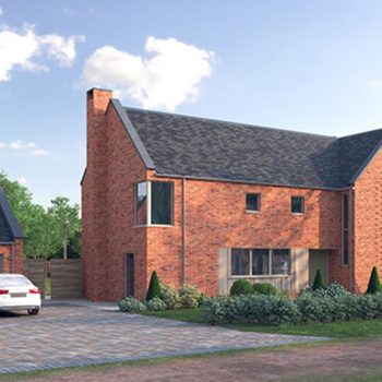 Development of six contemporary homes in Taverham by Fleur Homes